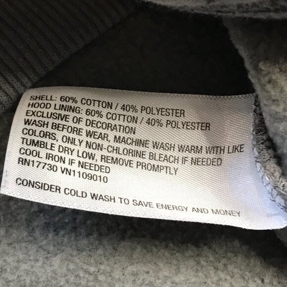 Genuine Kids From OshKosh Knight Pullover Hoodie Toddler Boys Size 3T Gray Knit - Picture 8 of 8